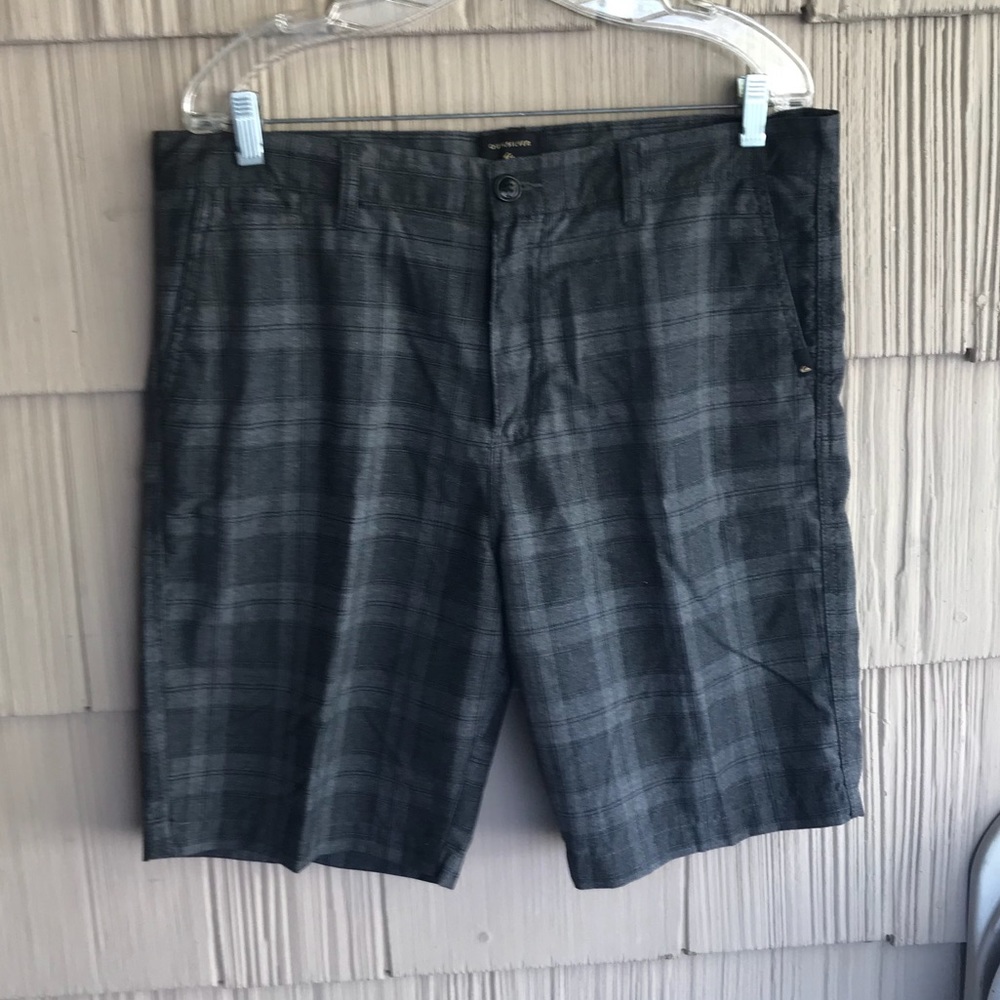Plaid Quicksilver Shorts